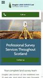 Mobile Screenshot of douglas-land-surveys.co.uk